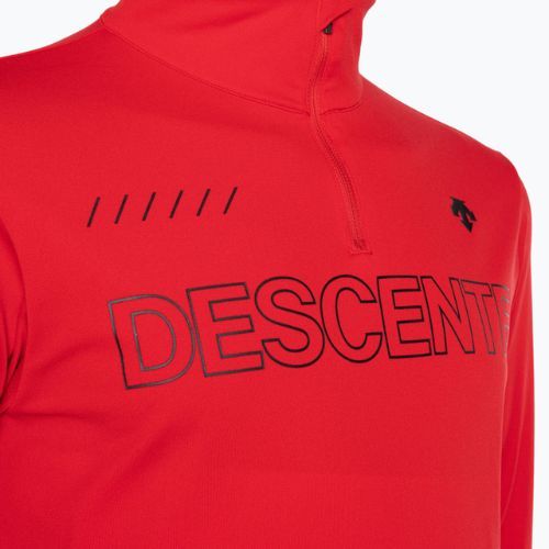 Vyriški Descente slidinėjimo džemperiai Descente 1/4 Zip 85 red DWMUGB28