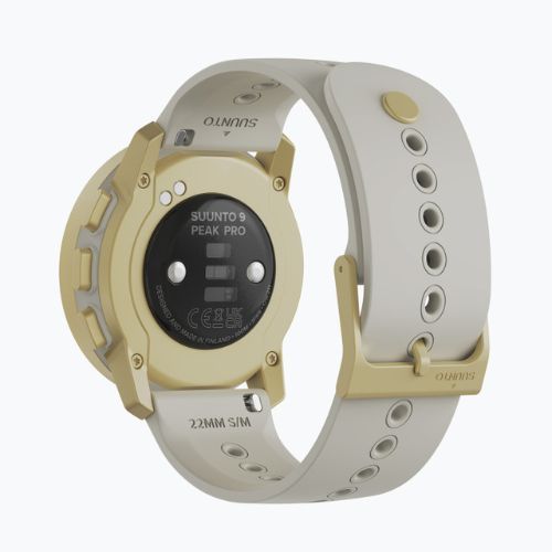 Suunto 9 Peak Pro laikrodis baltas ir auksinis SS050824000