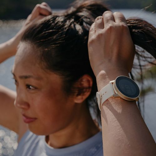 Suunto 9 Peak Pro laikrodis baltas ir auksinis SS050824000