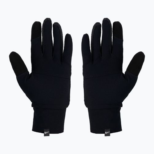 Nike Essential Running moteriškas kepurės ir pirštinių rinkinys, juodas N1000595-082