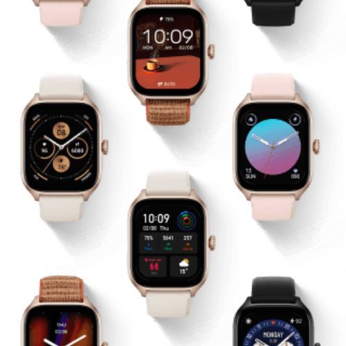 Laikrodis Amazfit GTS 4 Mini flamingo pink W2176OV6N