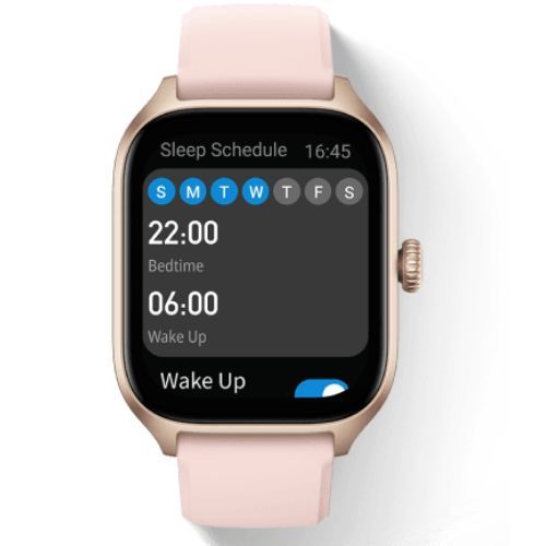 Amazfit GTS 4 laikrodis + svarstyklės rosebud pink W2168EU3N