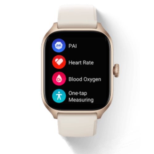 Amazfit GTS 4 laikrodis + svarstyklės rosebud pink W2168EU3N