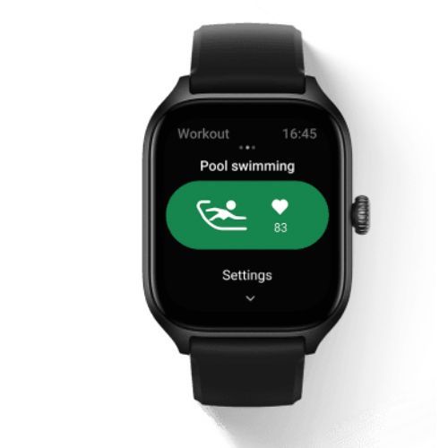 Amazfit GTS 4 laikrodis + skalė begalinė juoda W2168EU1N