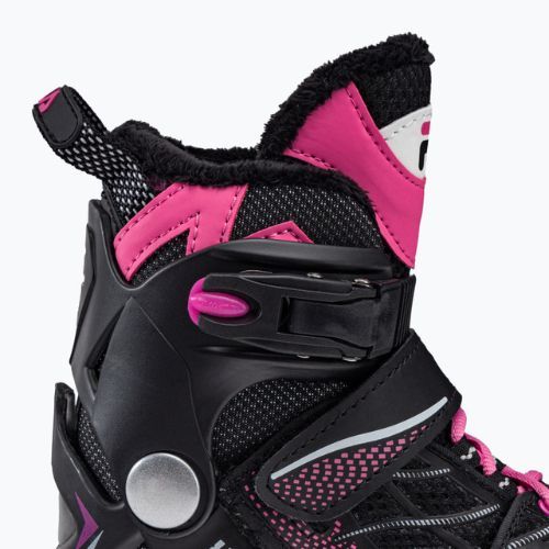 FILA X-One G black/pink vaikiškos pačiūžos