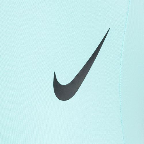 Nike Sneakerkini U-Back moteriškas vientisas maudymosi kostiumėlis šviesiai mėlynas NESSC254-437