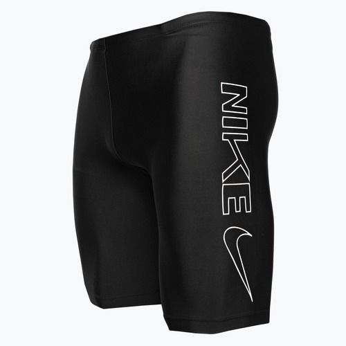 Vyriška Nike kelių logotipų plaukimo liemenė Jet Black NESSC588-006