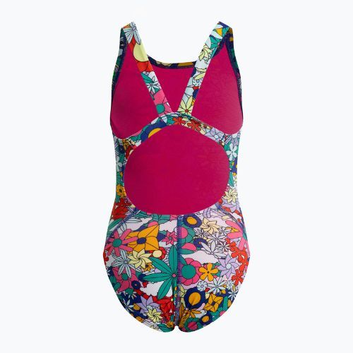 Nike Multiple Print Fastback Lapis spalvingas vientisas vaikiškas maudymosi kostiumėlis NESSC760-464