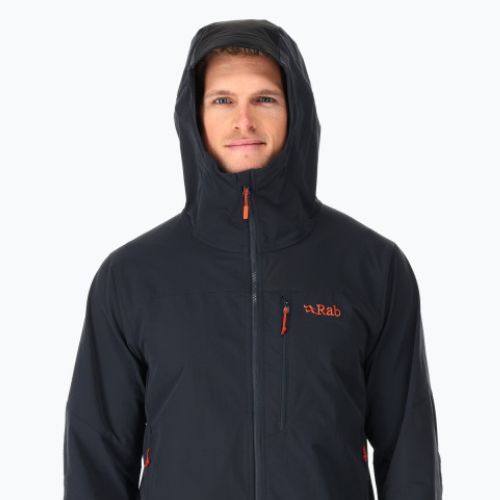 Vyriška softshell striukė Rab Torque grey QWS-57