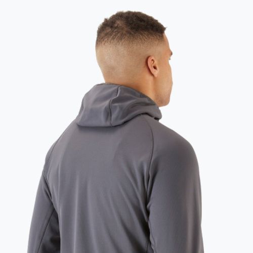 Vyriški vilnoniai džemperiai su gobtuvais Rab Superflux Hoody grey QFE-89