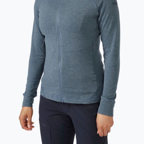 Moteriška trekingo striukė Rab Nexus Hoody blue QFF-71
