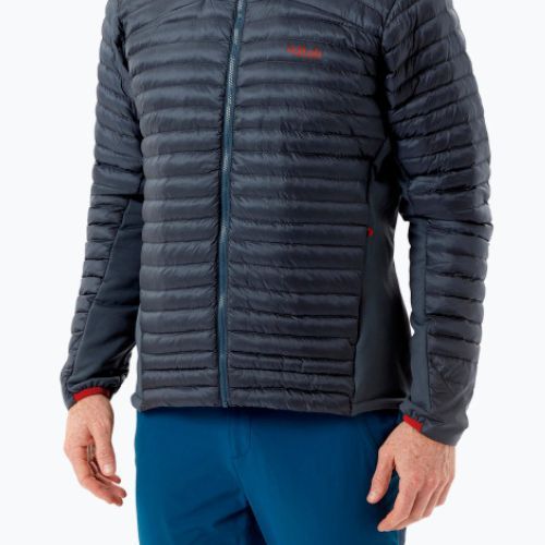 Rab Cirrus Flex 2.0 vyriška pūkinė striukė Grey QIO-68