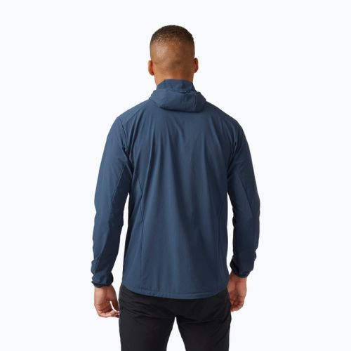 Rab Borealis vyriška softshell striukė tamsiai mėlyna QWS-35