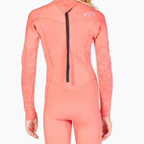 Billabong 4/3 Teen Synergy BZ vintage coral vaikiškos plaukimo putos