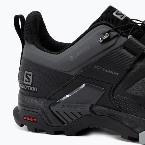 Vyriški trekingo batai Salomon X Ultra 4 GTX black/grey L41385100