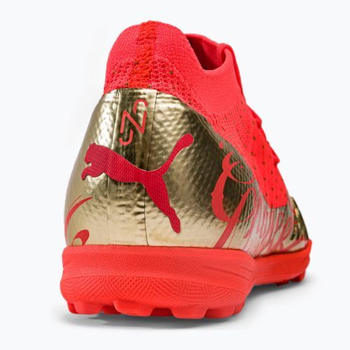 Vaikiški futbolo bateliai PUMA Future Z 3.4 Neymar Jr. TT oranžinė ir auksinė 107108 01