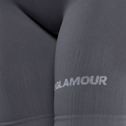 Moterų treniruočių baikeriai Gym Glamour Push Up Grey 404