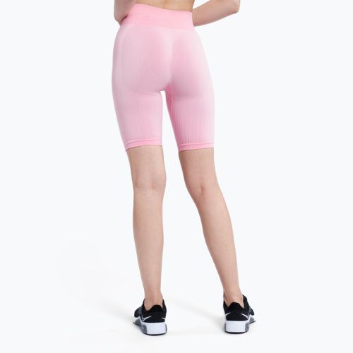 Moterų treniruočių baikerių sporto salė Glamour Push Up Candy Pink 410