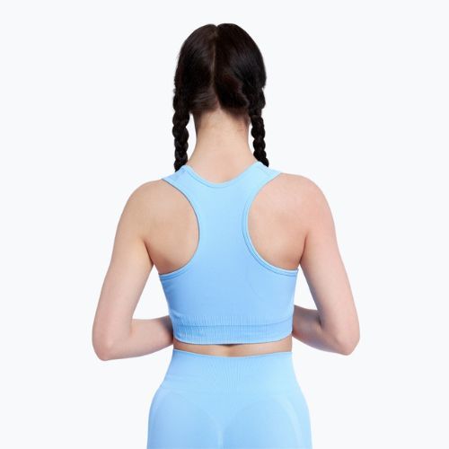 Gym Glamour Push Up Baby Blue 406 406 fitneso liemenėlė