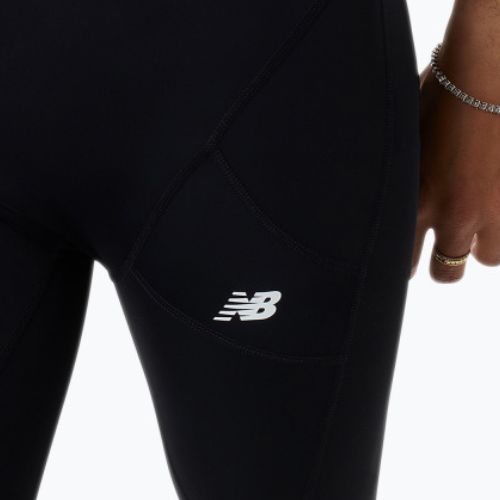 Vyriški New Balance Compression Tight bėgimo antblauzdžiai juodi MP231120BK