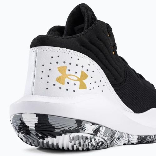Under Armour juodai balti vyriški krepšinio bateliai Jet '21 3024260-006