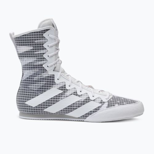 Vyriški adidas Box Hog 4 pilki bokso bateliai GZ6118