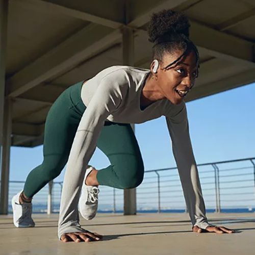 JBL Endurance Peak 3 belaidės ausinės baltos spalvos JBLENDUPEAK3WHT