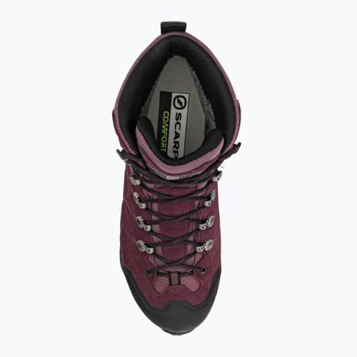 Moteriški trekingo batai SCARPA ZG Trek GTX maroon 67075