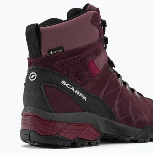 Moteriški trekingo batai SCARPA ZG Trek GTX maroon 67075