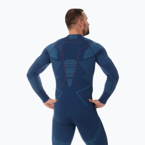 Vyriškas džemperis Brubeck LS13040A Thermo denim