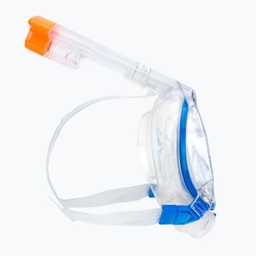 Mares Sea VU Dry + mėlyna/skaidri nardymo kaukė 411260