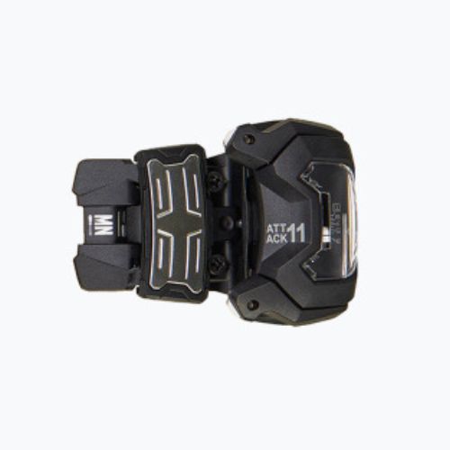 Slidinėjimo diržai Fischer Attack 11 MN W/O Brake [A] solid black/black