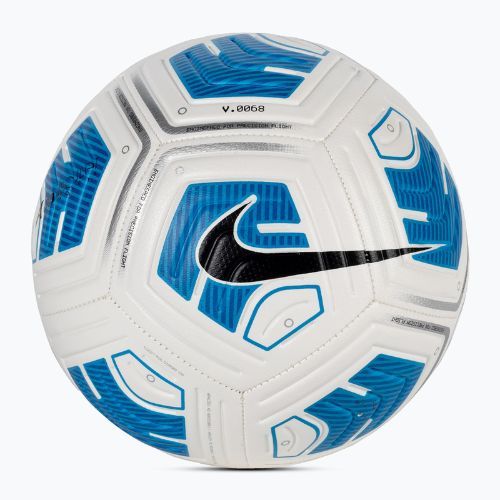 Futbolo kamuolys Nike Strike Team white/blue/black dydis 5