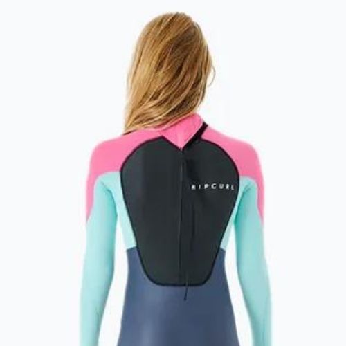 Rip Curl Omega 3/2GB B/Zip 20 mėlynos/rožinės spalvos vaikiškas hidrokostiumas 114BFS