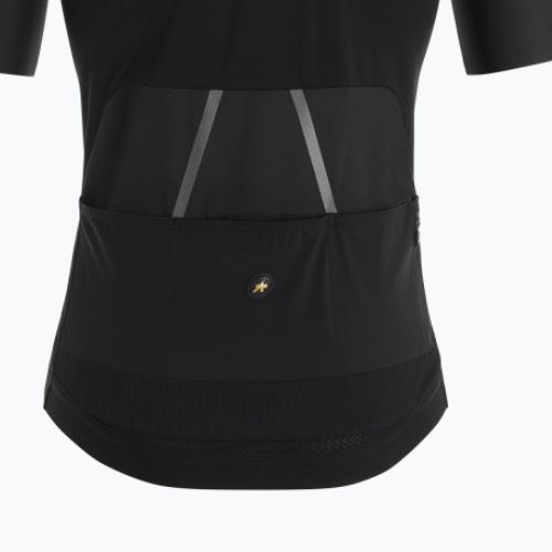 ASSOS Mille GTO C2 vyriški dviratininko marškinėliai juodi