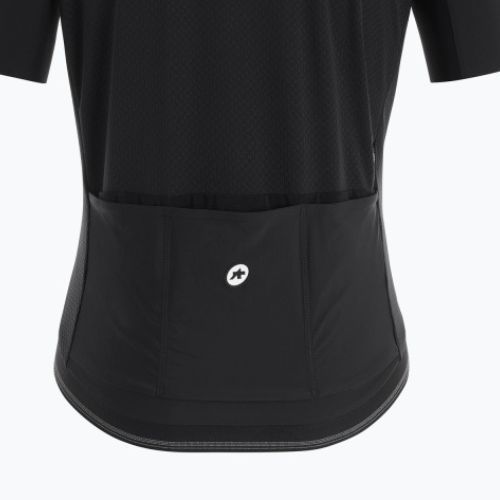 ASSOS Mille GT C2 EVO vyriški dviratininko marškinėliai juodi