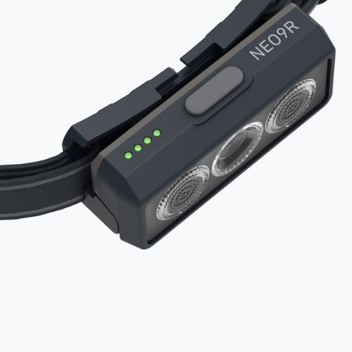 Ledlenser NEO9R priekinis žibintas juodas 502324