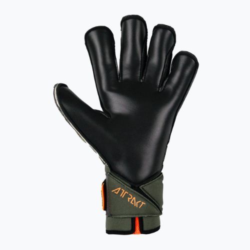 Reusch Attrakt Duo Evolution Adaptive Flex vartininko pirštinės žalios 5370055-5555