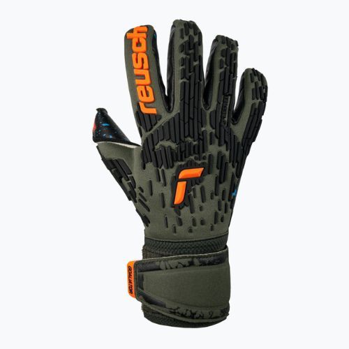 Reusch Attrakt Freegel Fusion vartininko pirštinės žalios 5370095-5555