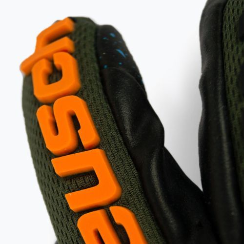 Reusch Attrakt Freegel Fusion Ortho-Tec vartininko pirštinės žalios 5370090-5555