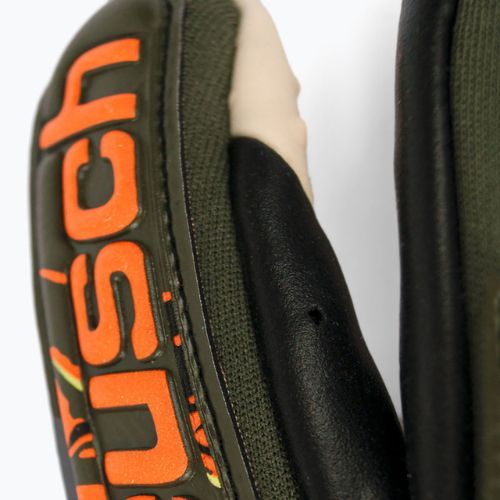 Reusch Attrakt Speedbump Ortho-Tec vartininko pirštinės žalios 5370078-5556