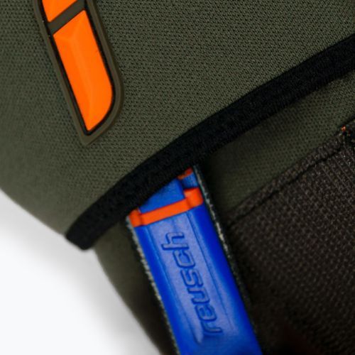 Reusch Attrakt Speedbump Ortho-Tec vartininko pirštinės žalios 5370078-5556