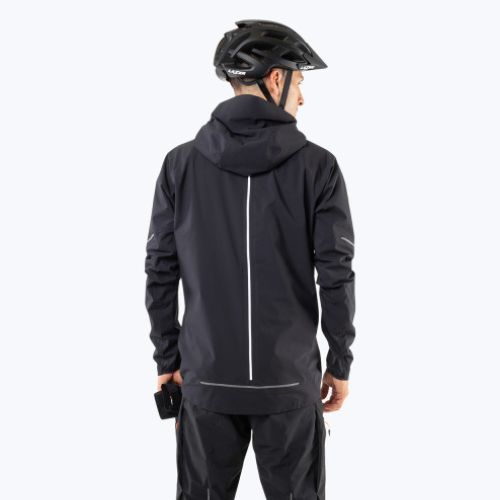 Vyriška DYNAFIT Ride 3L dviračių striukė juoda 08-0000071302