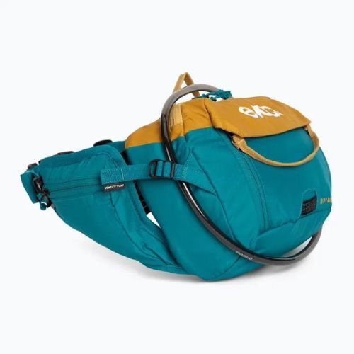 EVOC Hip Pack 3 litrų talpos mėlynos/geltonos spalvos krepšys dviračiui 102506616
