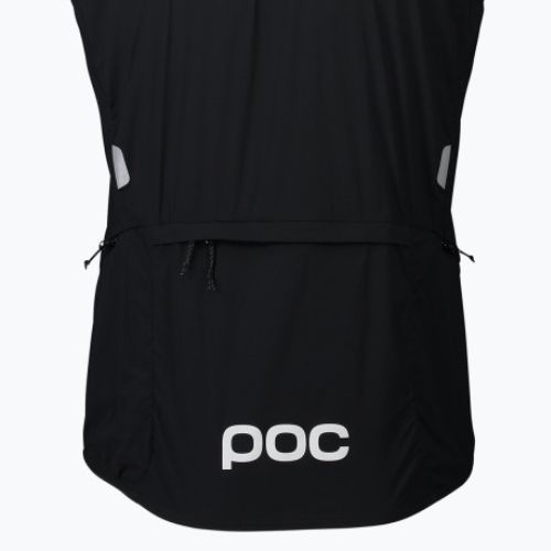 POC Pro Thermal urano juodos spalvos dviratininko liemenė