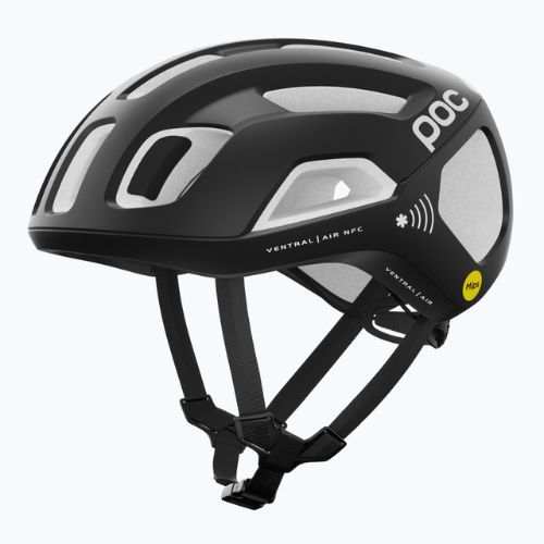 POC Ventral Air MIPS NFC dviratininko šalmas urano juoda/vandenilio balta matinė