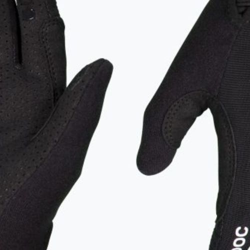 Vaikiškos dviratininkų pirštinės POC Resistance MTB Adj uranium black