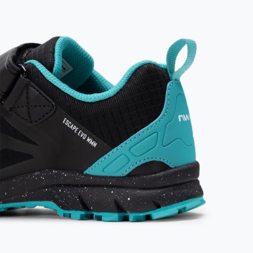 Moteriški MTB dviračių batai Northwave Escape Evo black/blue 80173009