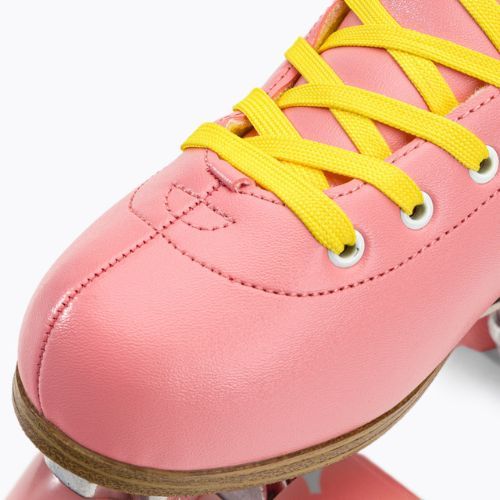 Moteriškos ratukinės pačiūžos IMPALA Quad Skate pink/yellow