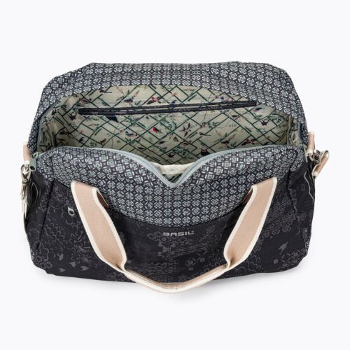 Basil Boheme Carry All Bag 18 l medžio anglies spalvos krepšys